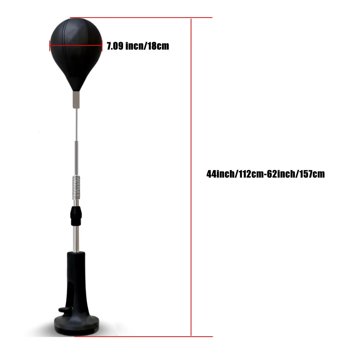 New Premium Punching Bag, Cobra Bag for Boxing Agility Training Home Fitness Equipment Thickened Rod Reflex Bag Family Best Gift