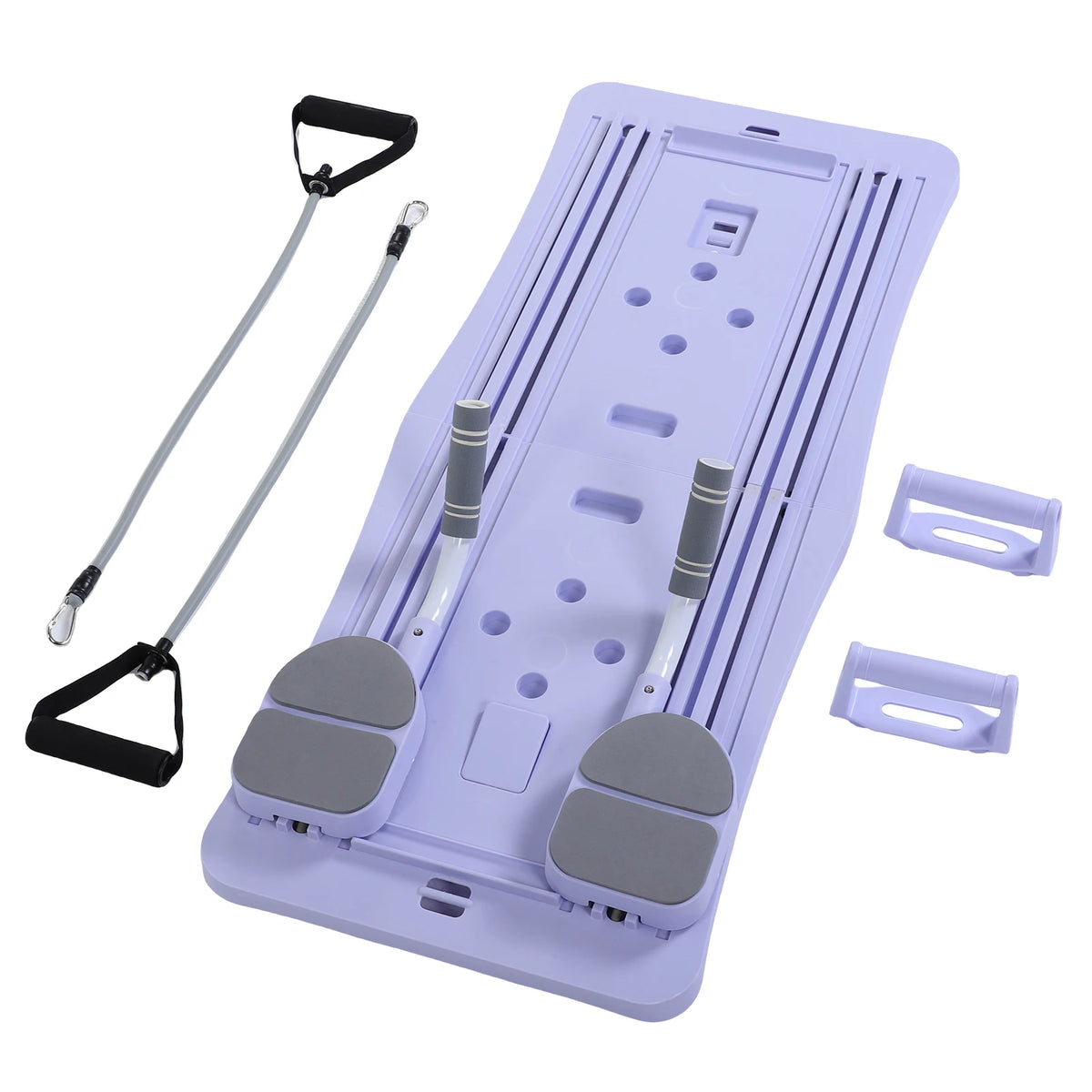 At Home Pilates Board Foldable 4-In-1 Exercise Wheel Roller Exercise Equipment for Home Gym Workout Trainer Pilate Board