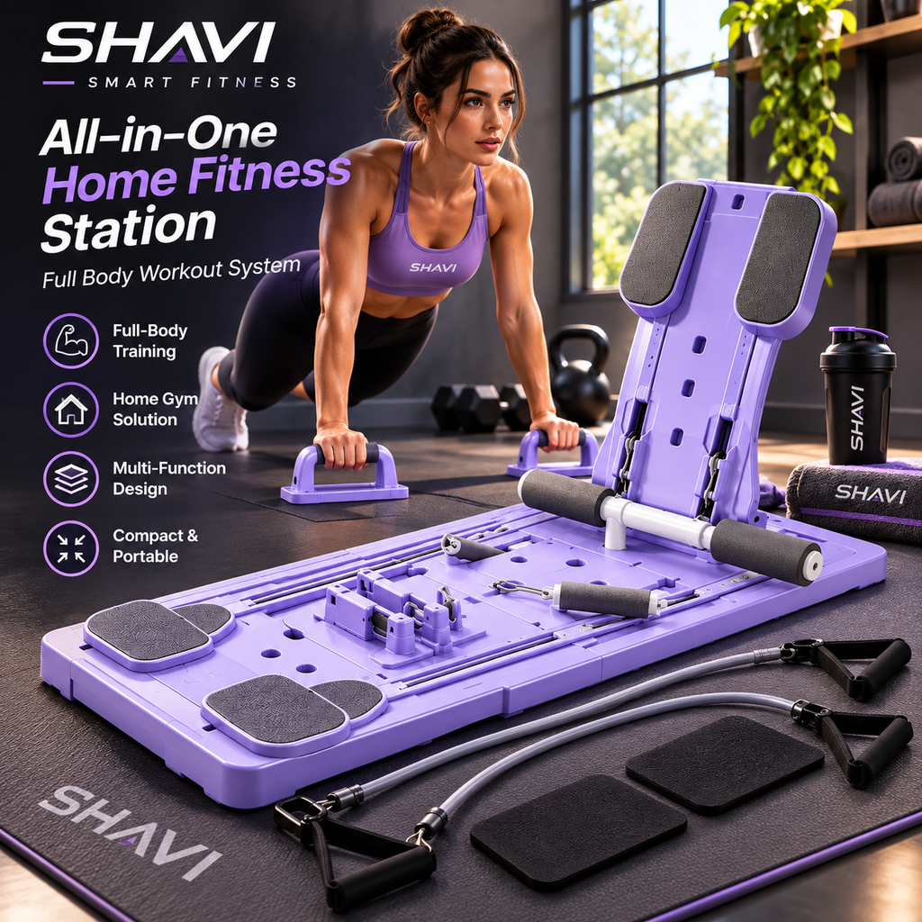 All-in-One Home Fitness Station – Full Body Workout System