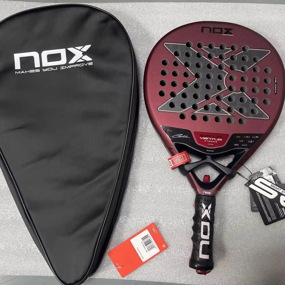 Professional Padel Tennis Racket Carbon Fibre Composite Diamond Shaped EVA Laminated Foam Fengdong 3D SPIN Sports Racquet