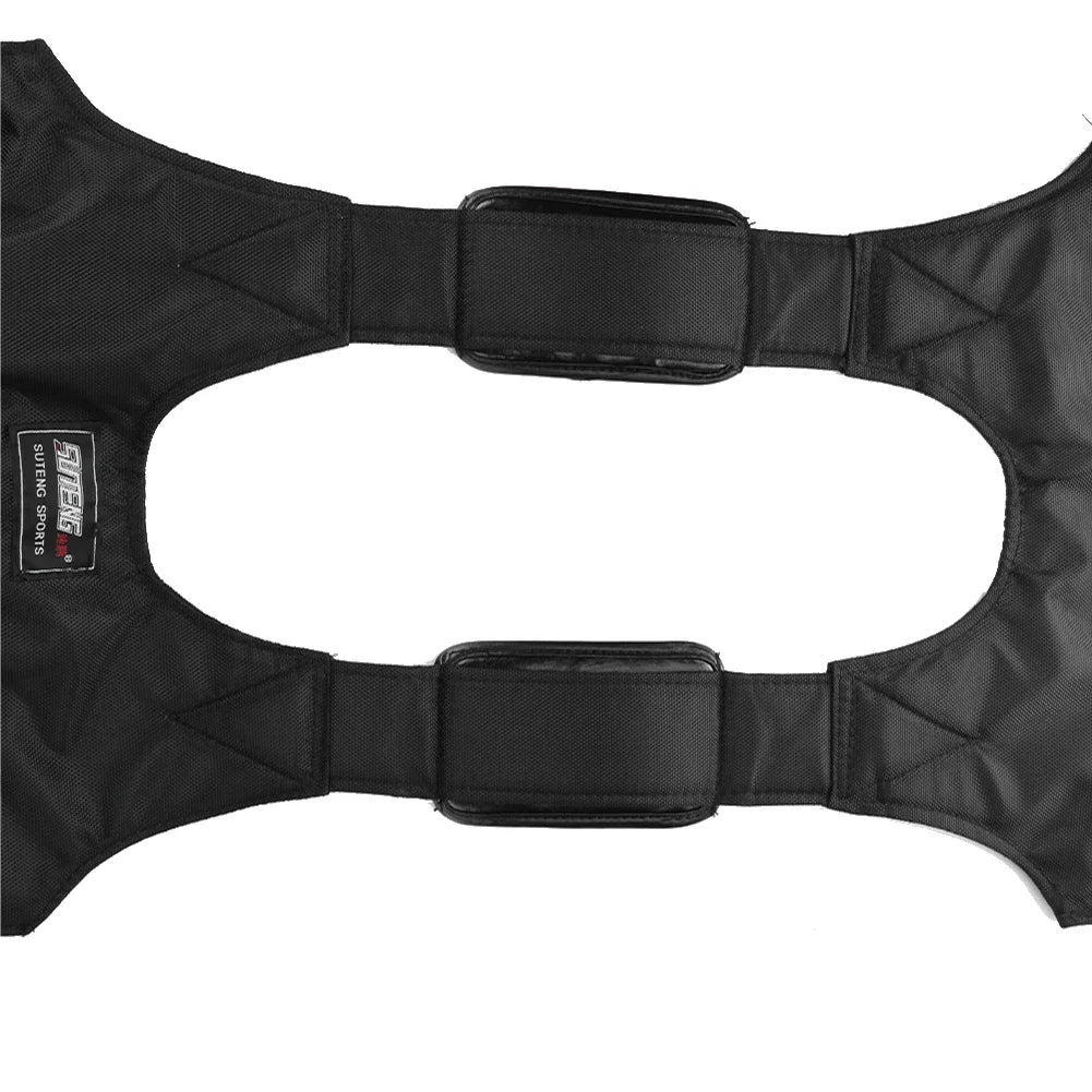 3-50Kg Durable Loading Weighted Vest Adjustable Weight Boxing Training Exercise Waistcoat Jacket Sand Clothing Fitness Equipment
