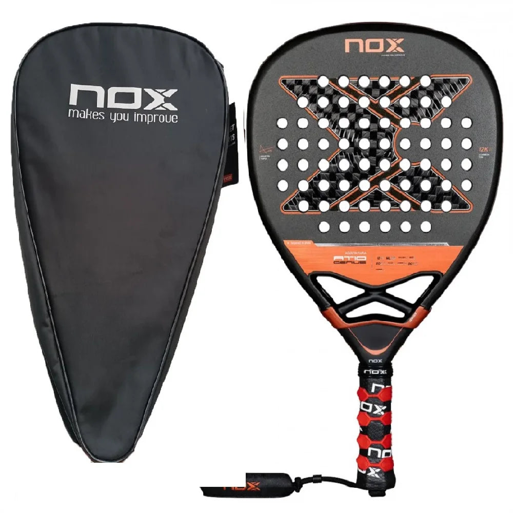 Professional Padel Tennis Racket Carbon Fibre Composite Diamond Shaped EVA Laminated Foam Fengdong 3D SPIN Sports Racquet