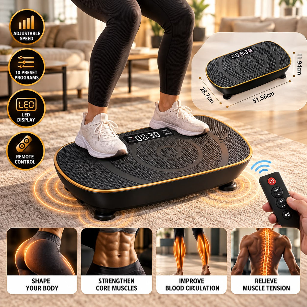 MERACH Home Fitness Vibration Platform.